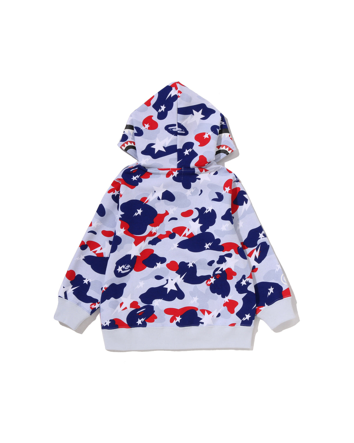 Kids STA Strike Camo Shark Zip Hoodie