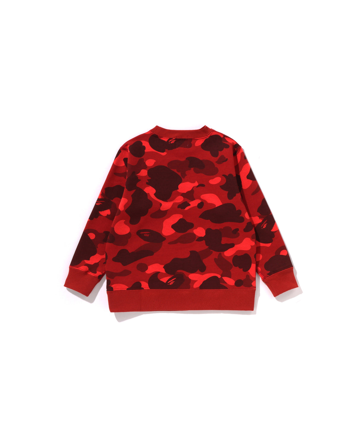 Kids Color Camo Painting College Crewneck Sweatshirt