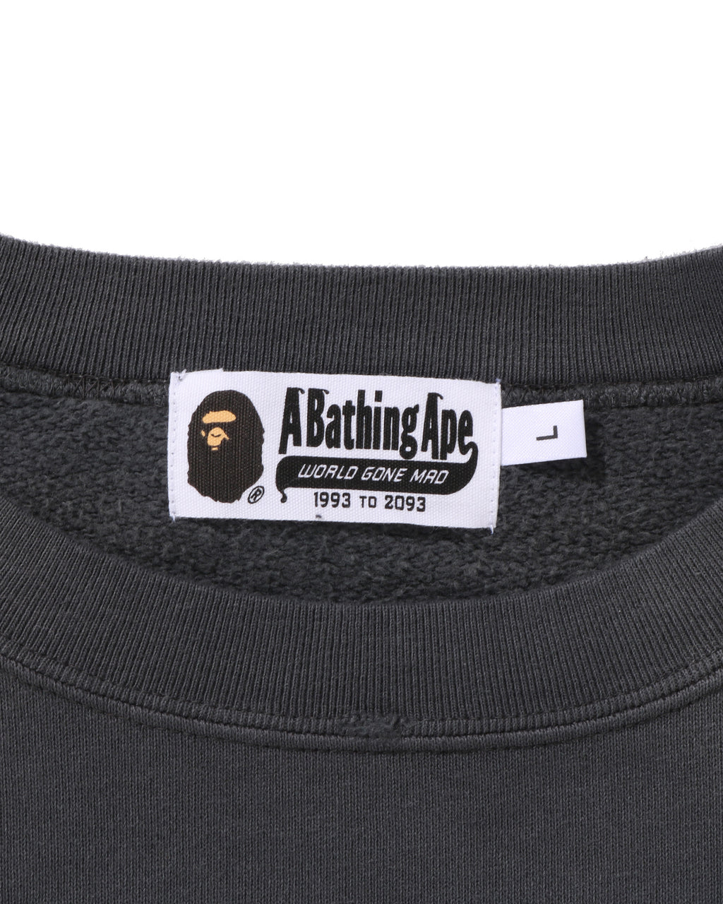 Destroy Washed Effect Relaxed Fit Crewneck Sweatshirt
