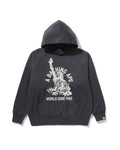 Destroy Washed Relaxed Fit Pullover Hoodie