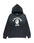 Vintage Effect College Pullover Hoodie