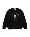 Tree Edge Camo College Relaxed Fit Crewneck Sweatshirt #1
