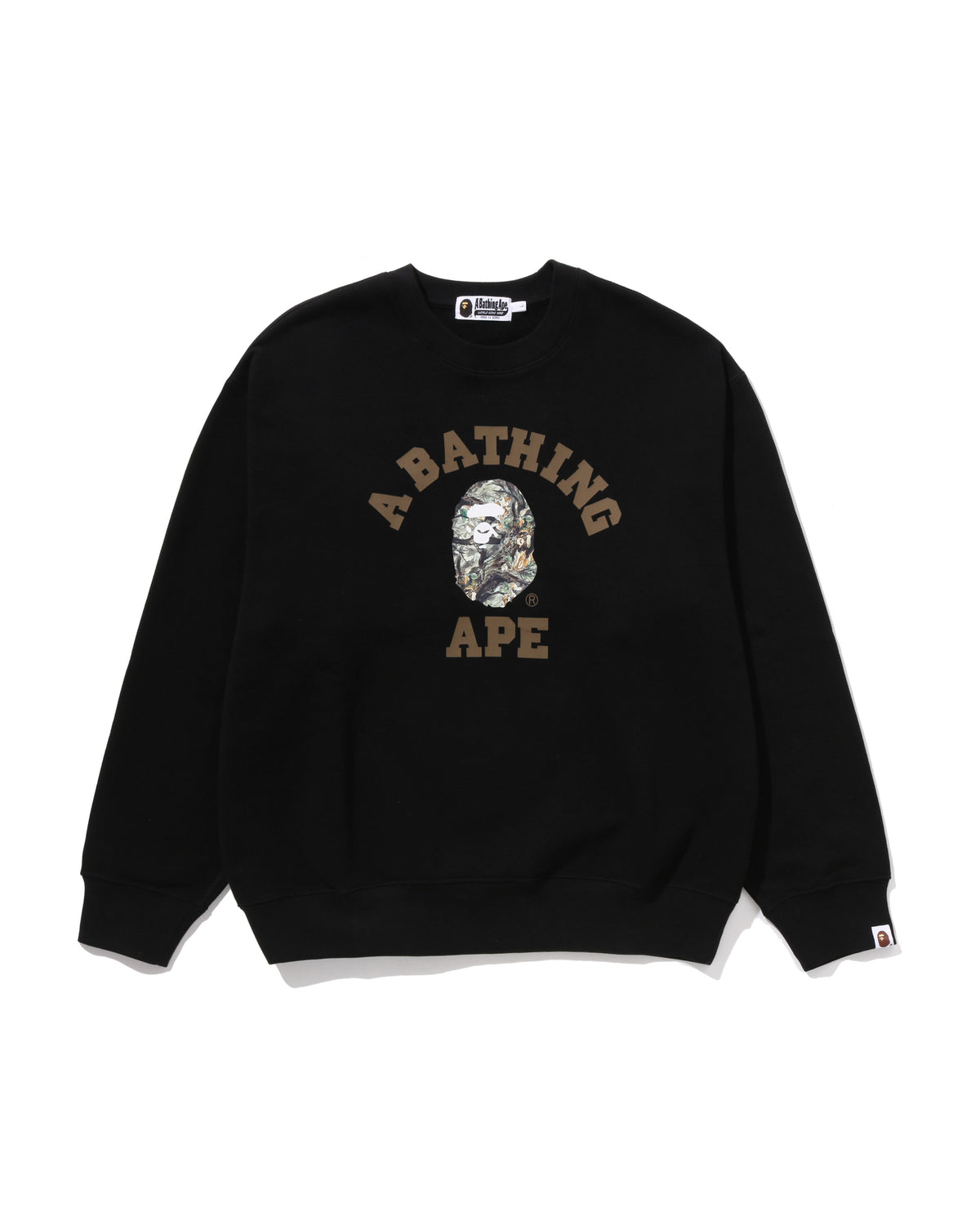 Tree Edge Camo College Relaxed Fit Crewneck Sweatshirt #1