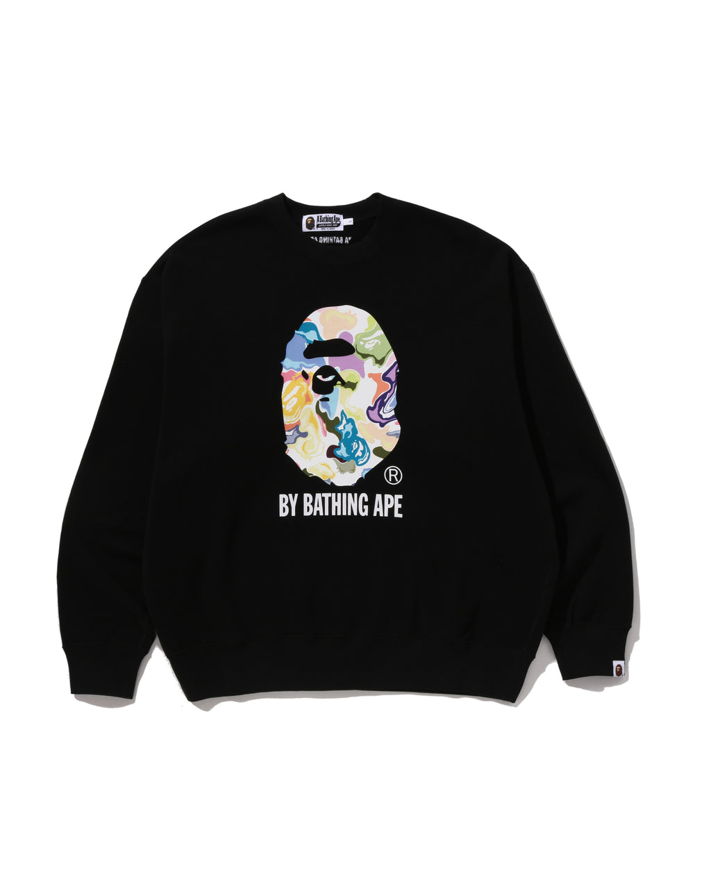 Art Camo By Bathing Ape Relaxed Fit Crewneck Sweatshirt
