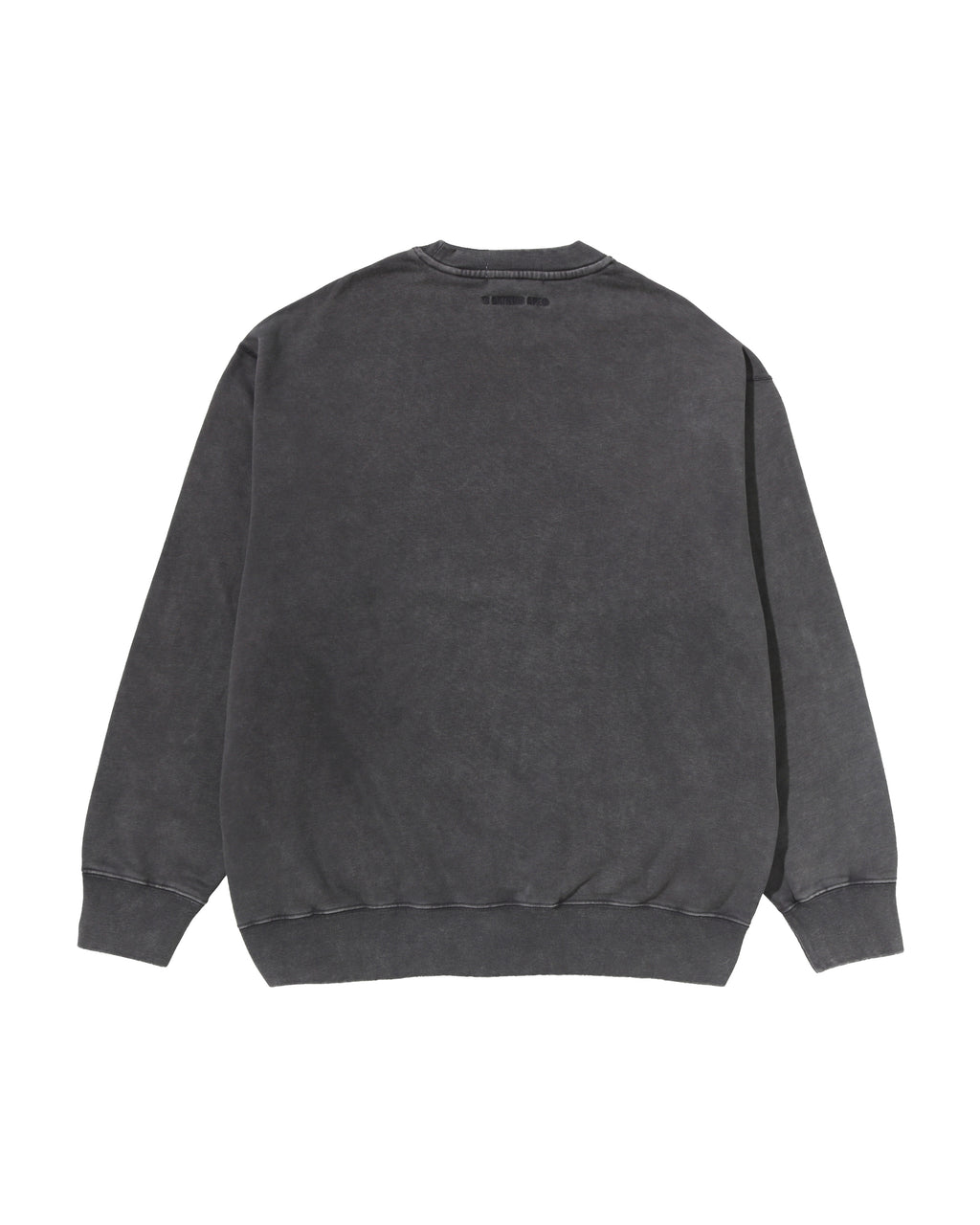 Garment Dyed One Point Relaxed Fit Crewneck Sweatshirt