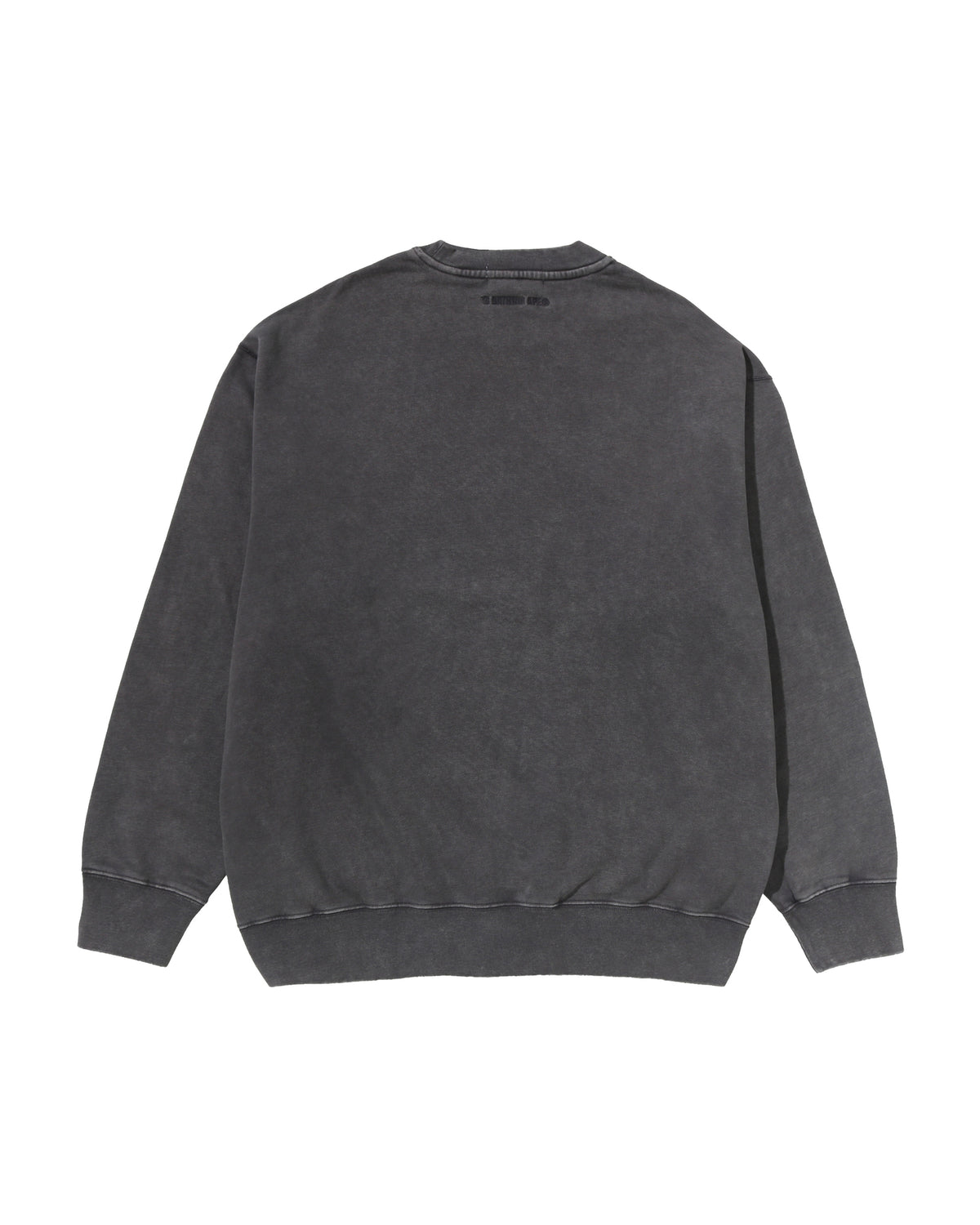 Garment Dyed One Point Relaxed Fit Crewneck Sweatshirt