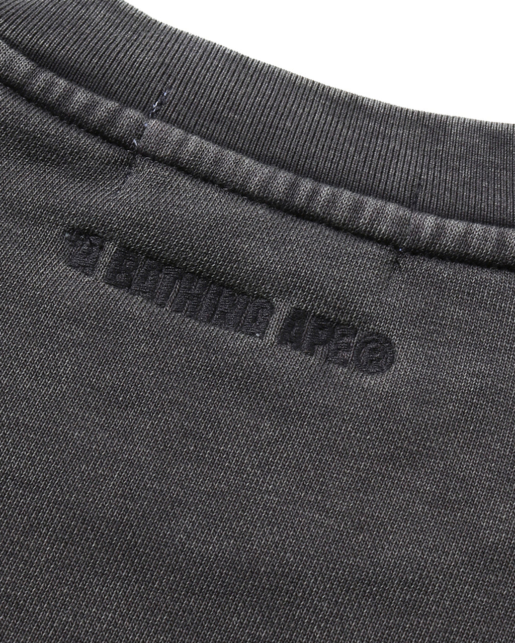 Garment Dyed One Point Relaxed Fit Crewneck Sweatshirt