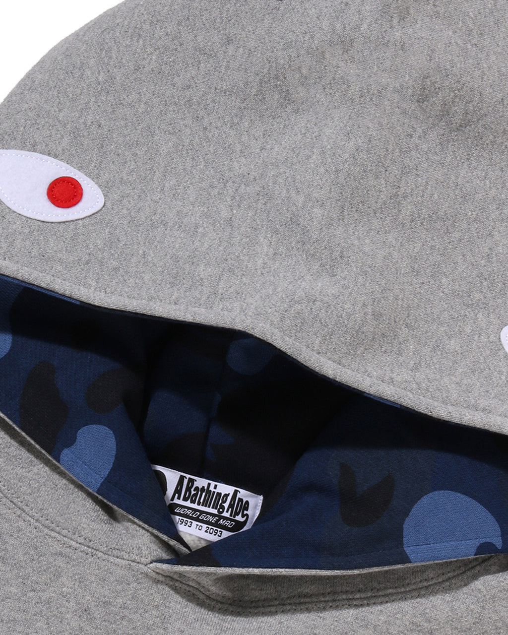 Color Camo Shark Pullover Hoodie