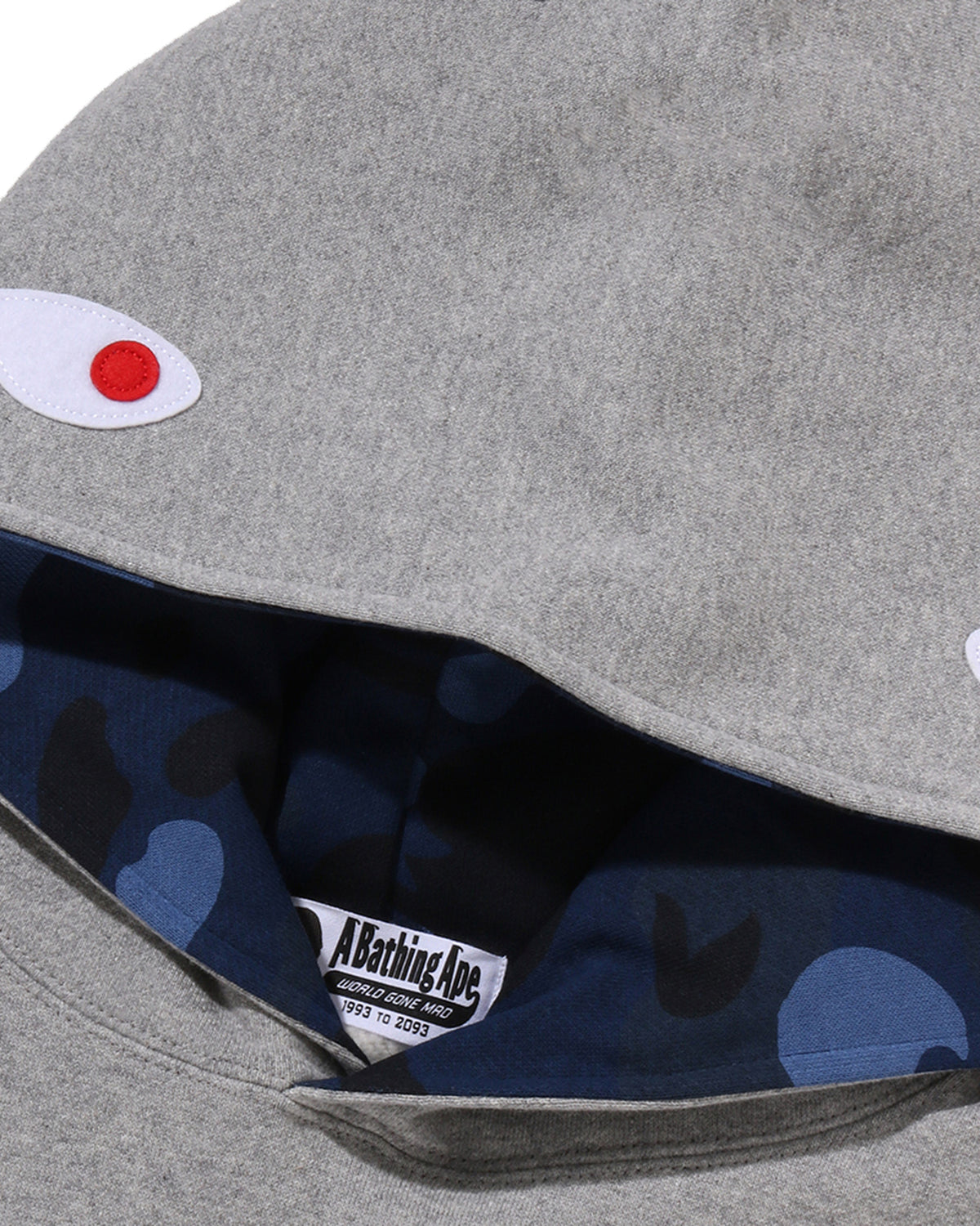 Color Camo Shark Pullover Hoodie