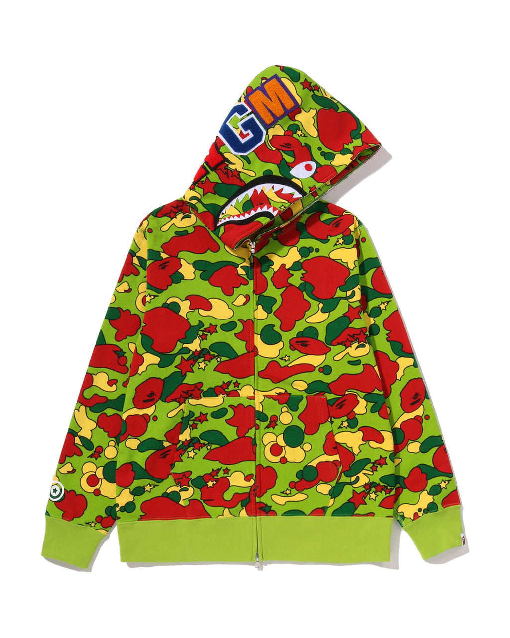 STA Camo Shark Full Zip Hoodie