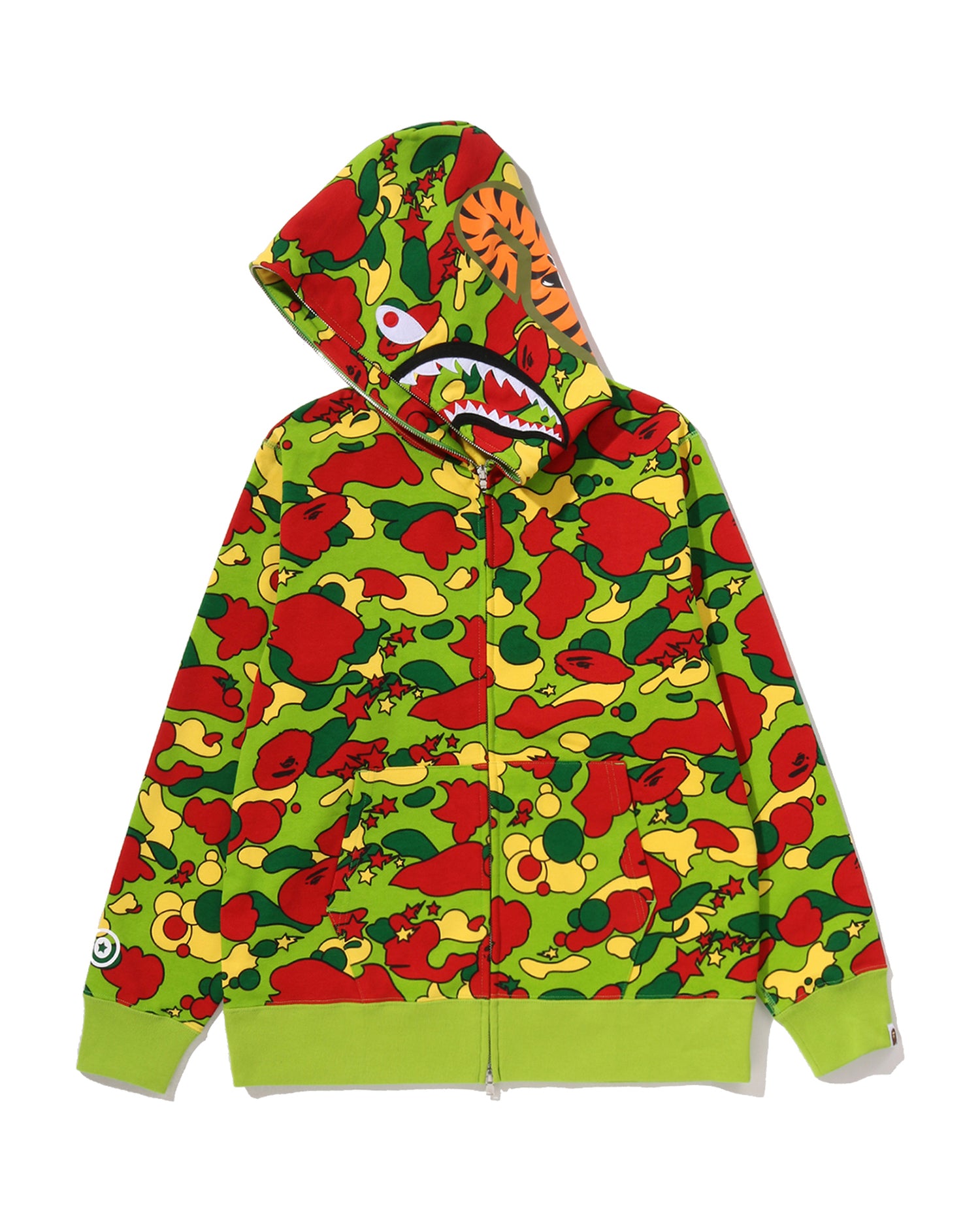 STA Camo Shark Full Zip Hoodie