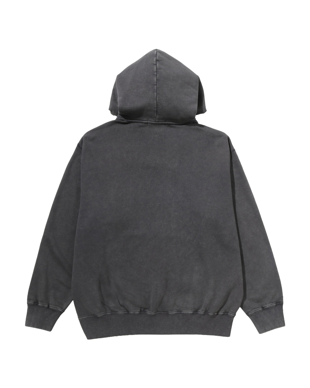 Garment Dyed One Point Relaxed Fit Pullover Hoodie