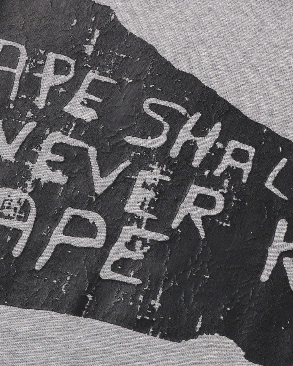 BAPE Logo Reversible Loose Fit Crewneck Sweatshirt