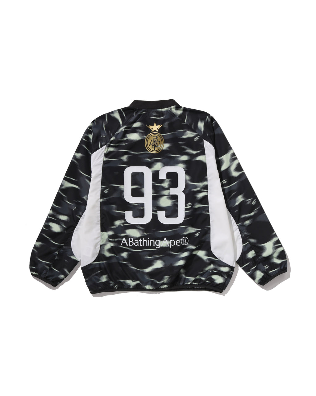 Screen Camo Football Logo Relaxed Fit Crewneck Sweatshirt