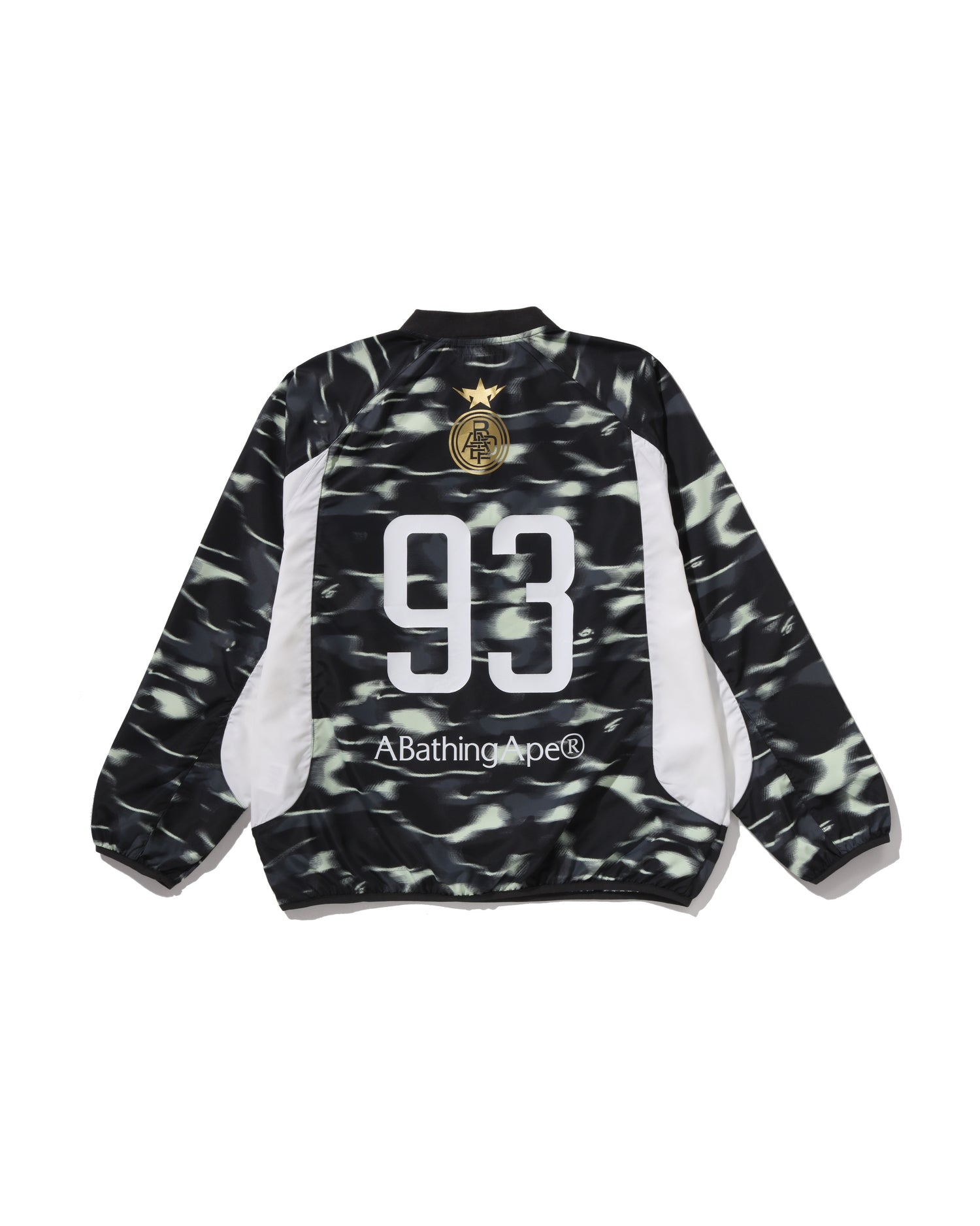 Screen Camo Football Logo Relaxed Fit Crewneck Sweatshirt