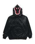 Croc Pattern Crocodile Relaxed Fit Full Zip Hoodie