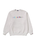 Bathing Ape Logo Relaxed Fit Crewneck Sweatshirt