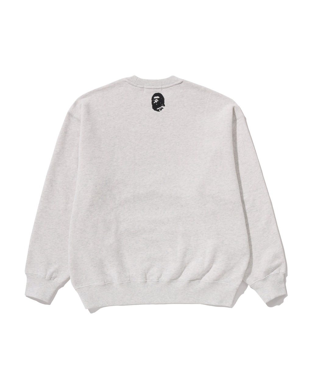 Bathing Ape Logo Relaxed Fit Crewneck Sweatshirt