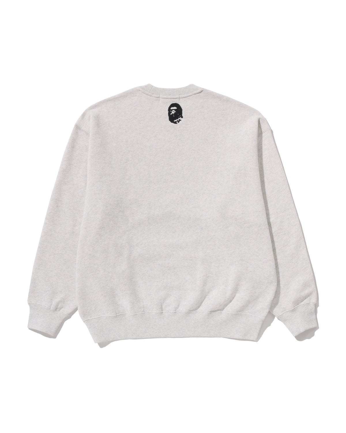 Bathing Ape Logo Relaxed Fit Crewneck Sweatshirt