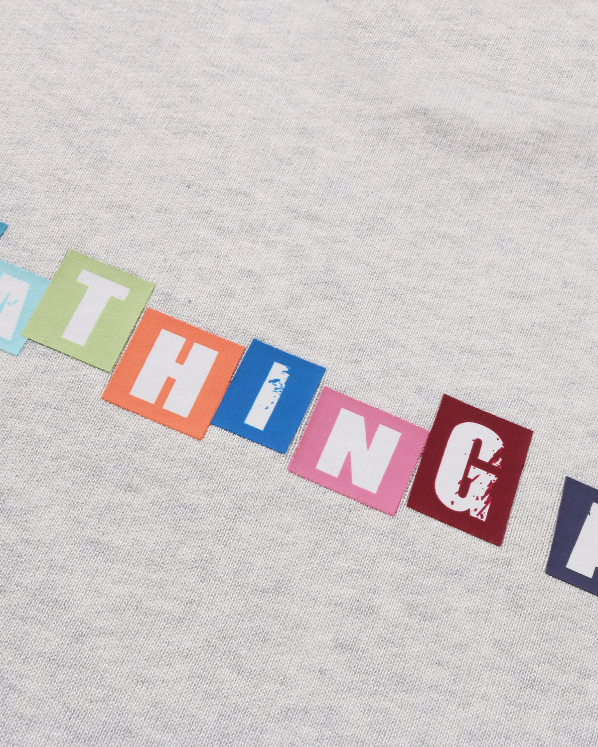 Bathing Ape Logo Relaxed Fit Crewneck Sweatshirt