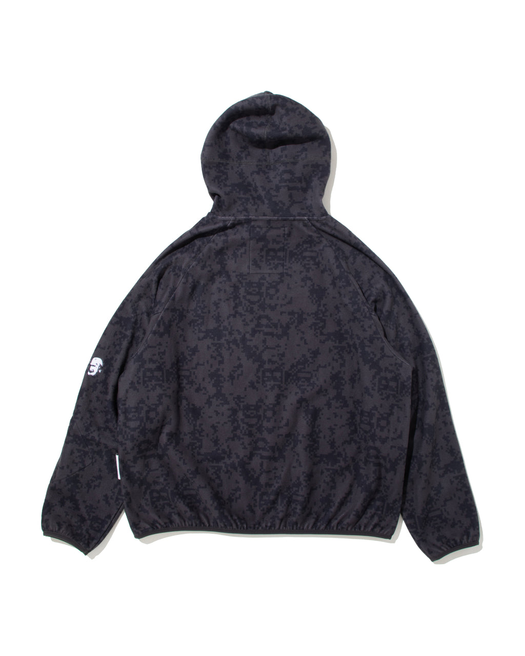 BAPE By Kazuki Kuraishi Pixelate Camo Shark Relaxed Fit Hoodie