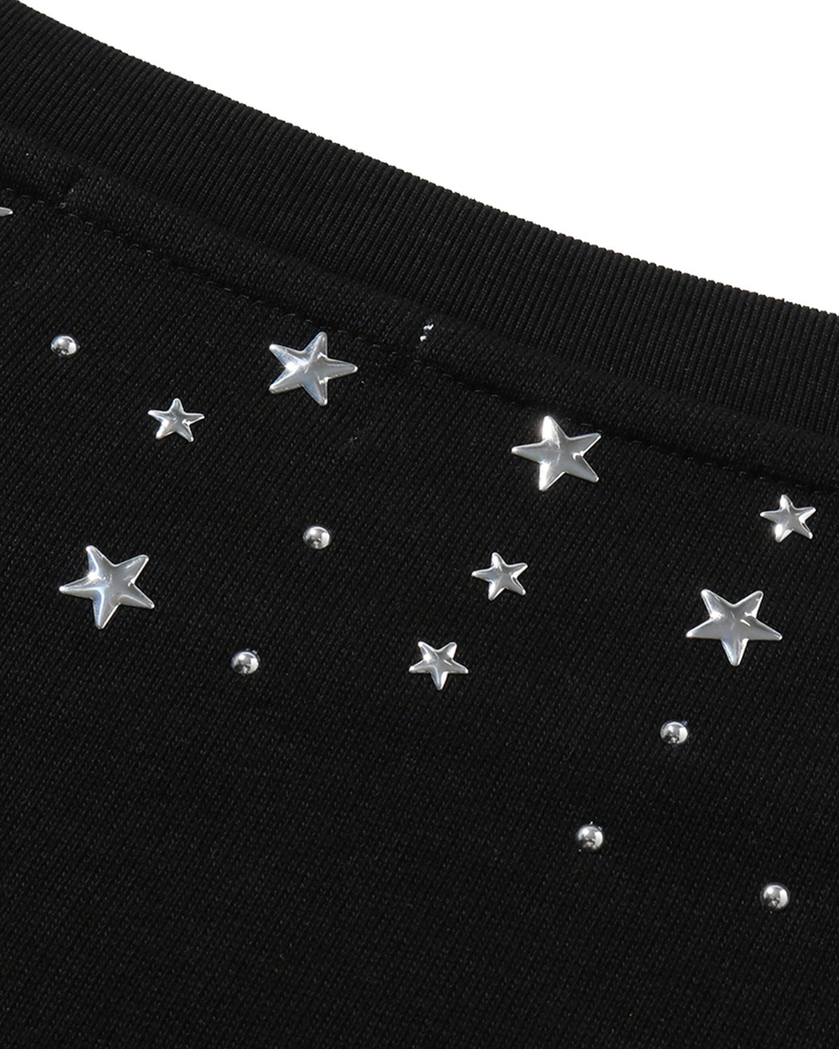 Multi Logo Stud Drop Shoulder Sweatshirt
