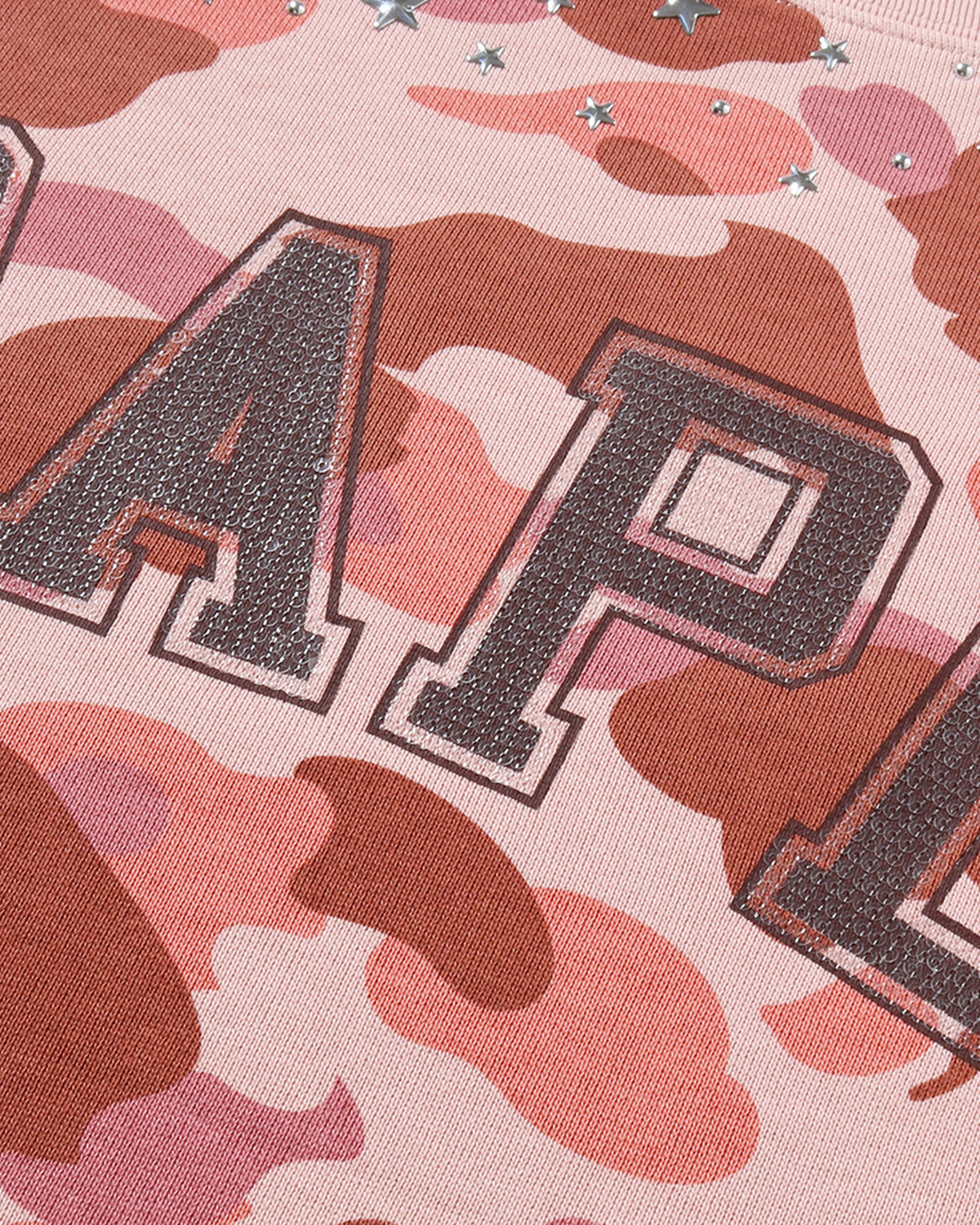 1st Camo Multi Logo Stud Drop Shoulder Sweatshirt