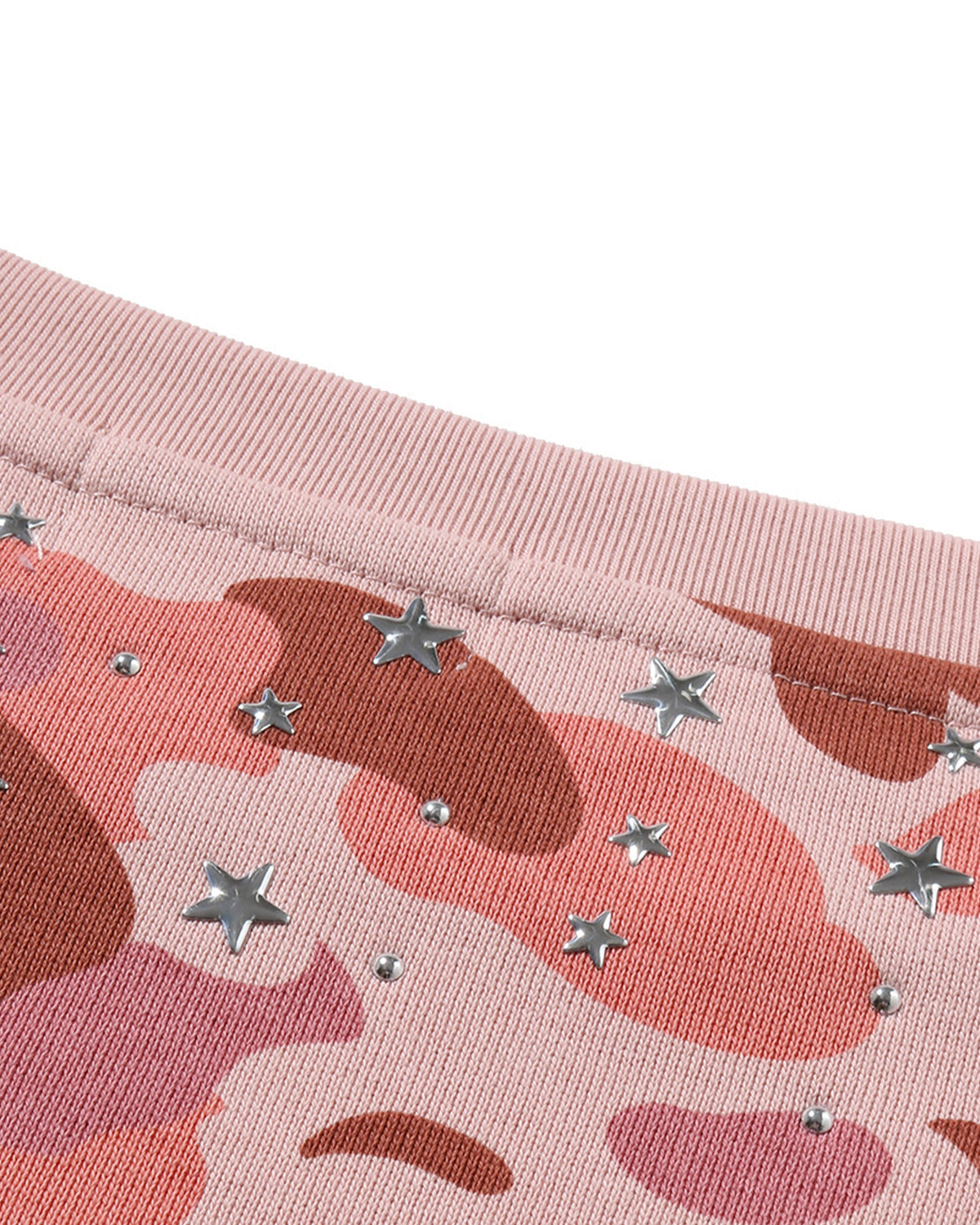 1st Camo Multi Logo Stud Drop Shoulder Sweatshirt