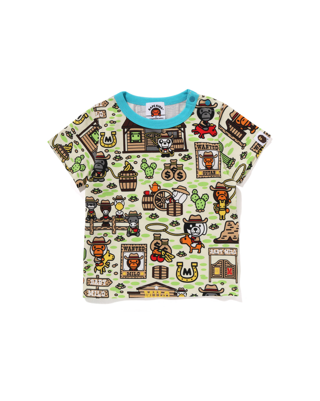 Babies Baby Milo Western Pattern Tee