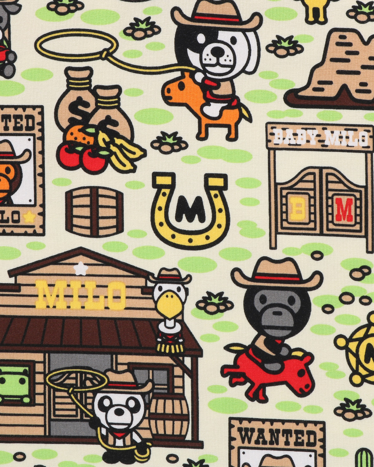 Babies Baby Milo Western Pattern Tee