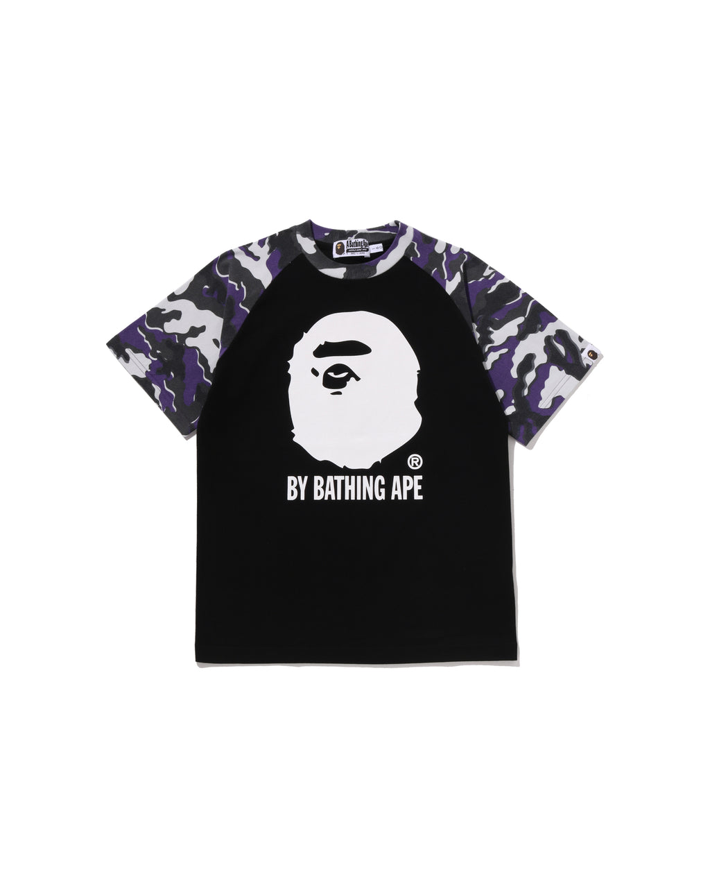 Kids Glitch Woodland Camo By Bathing Ape Tee Jr