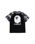 Kids Glitch Woodland Camo By Bathing Ape Tee Jr