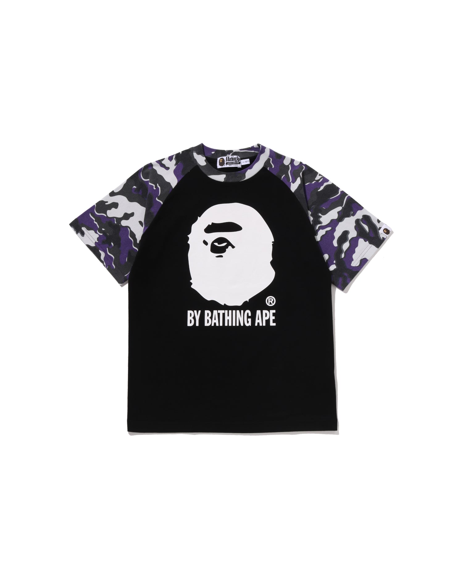 Kids Glitch Woodland Camo By Bathing Ape Tee Jr