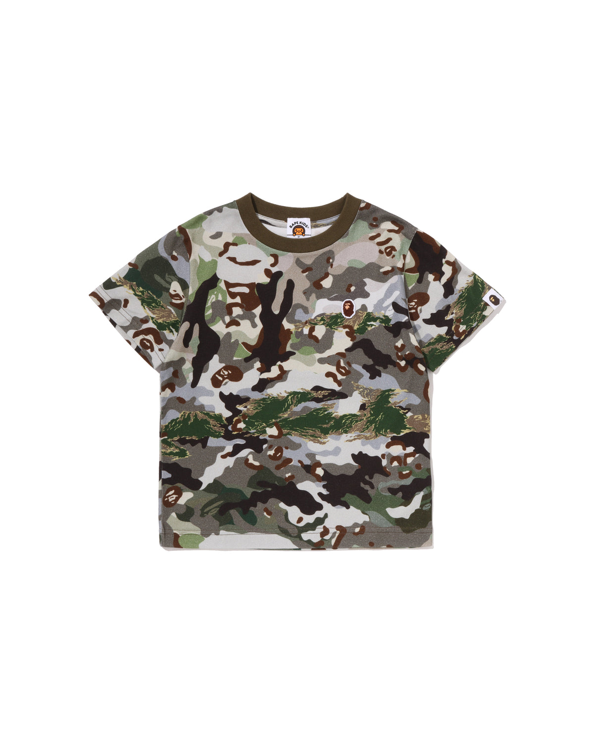 Kids Hybrid Camo One Point Tee
