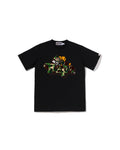 Kids ABC Camo Shark Milo on Bape Tee Jr