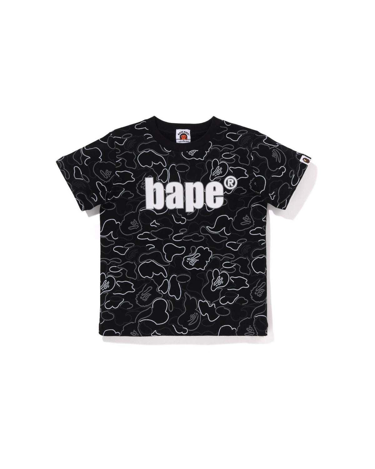 Kids Neon Camo BAPE Tee