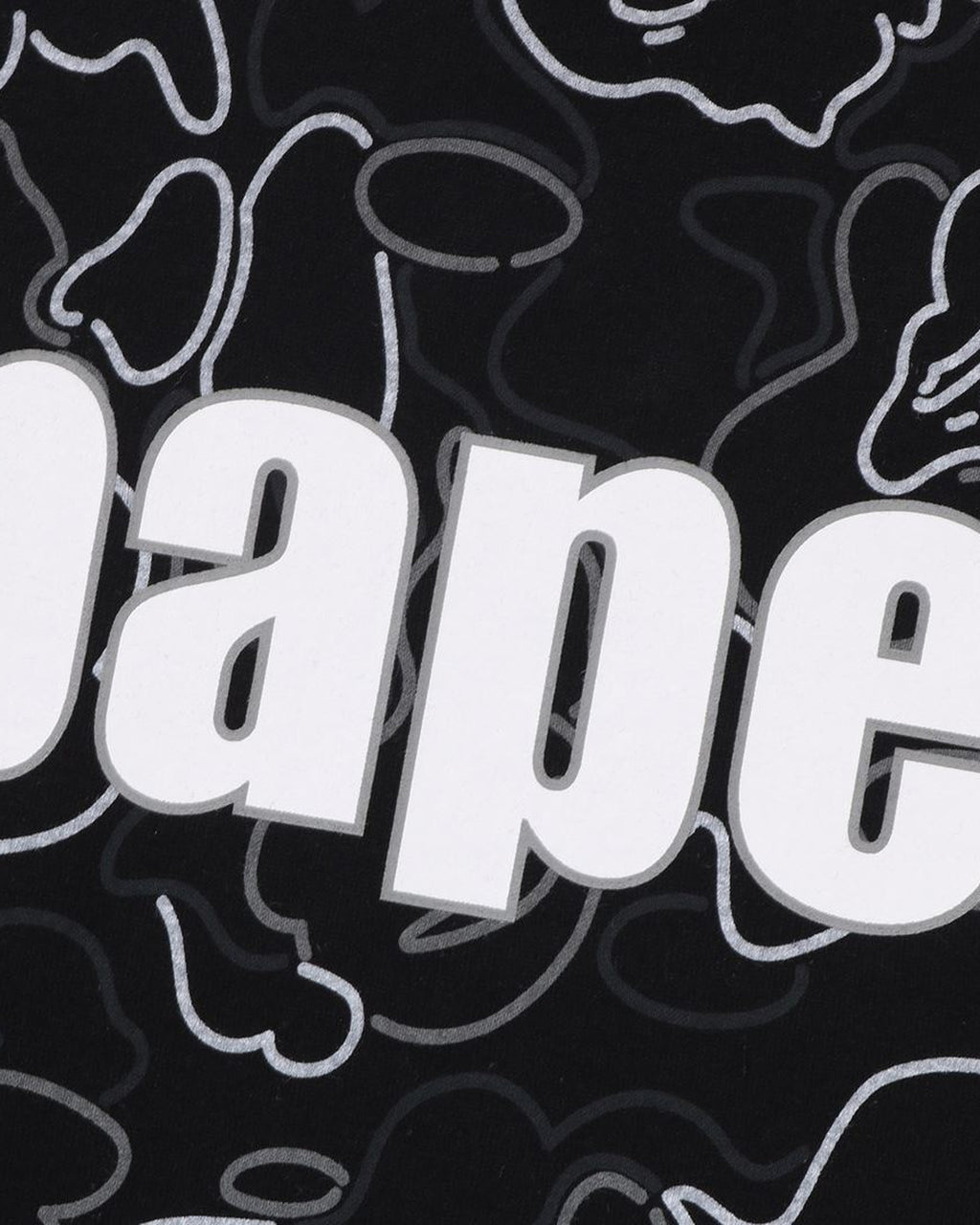 Kids Neon Camo BAPE Tee