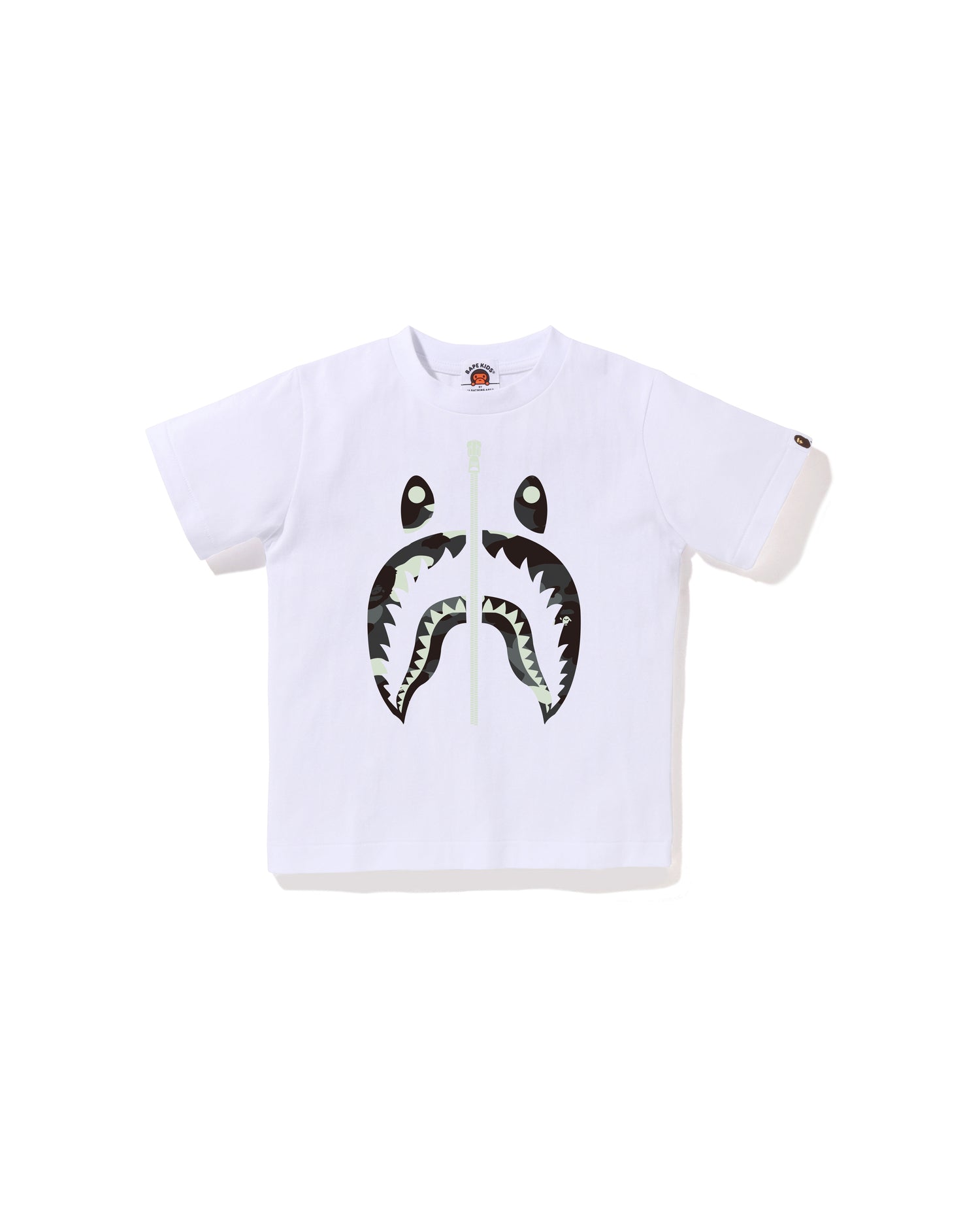 Kids City Camo Shark Tee
