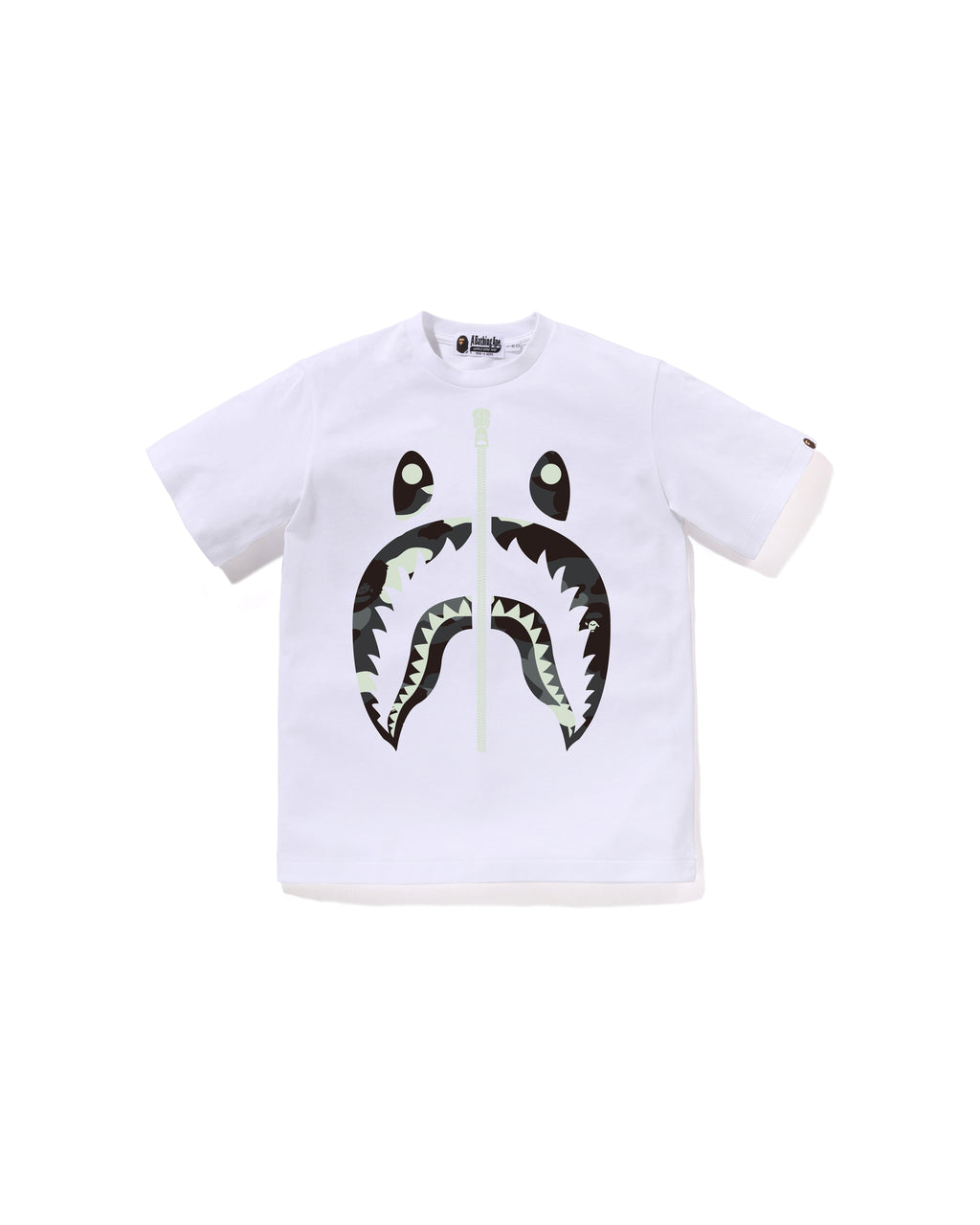 Kids City Camo Shark Tee Jr
