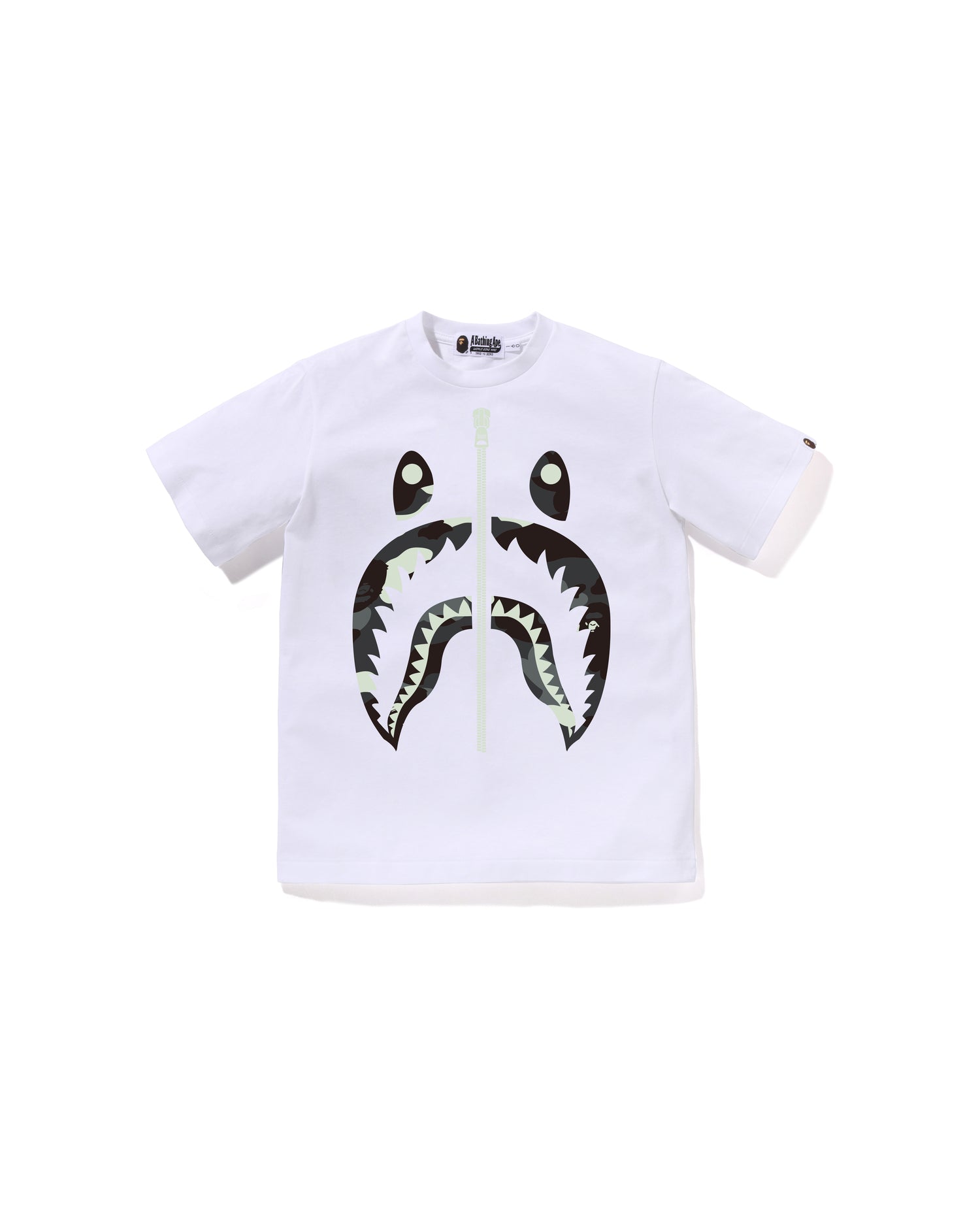 Kids City Camo Shark Tee Jr