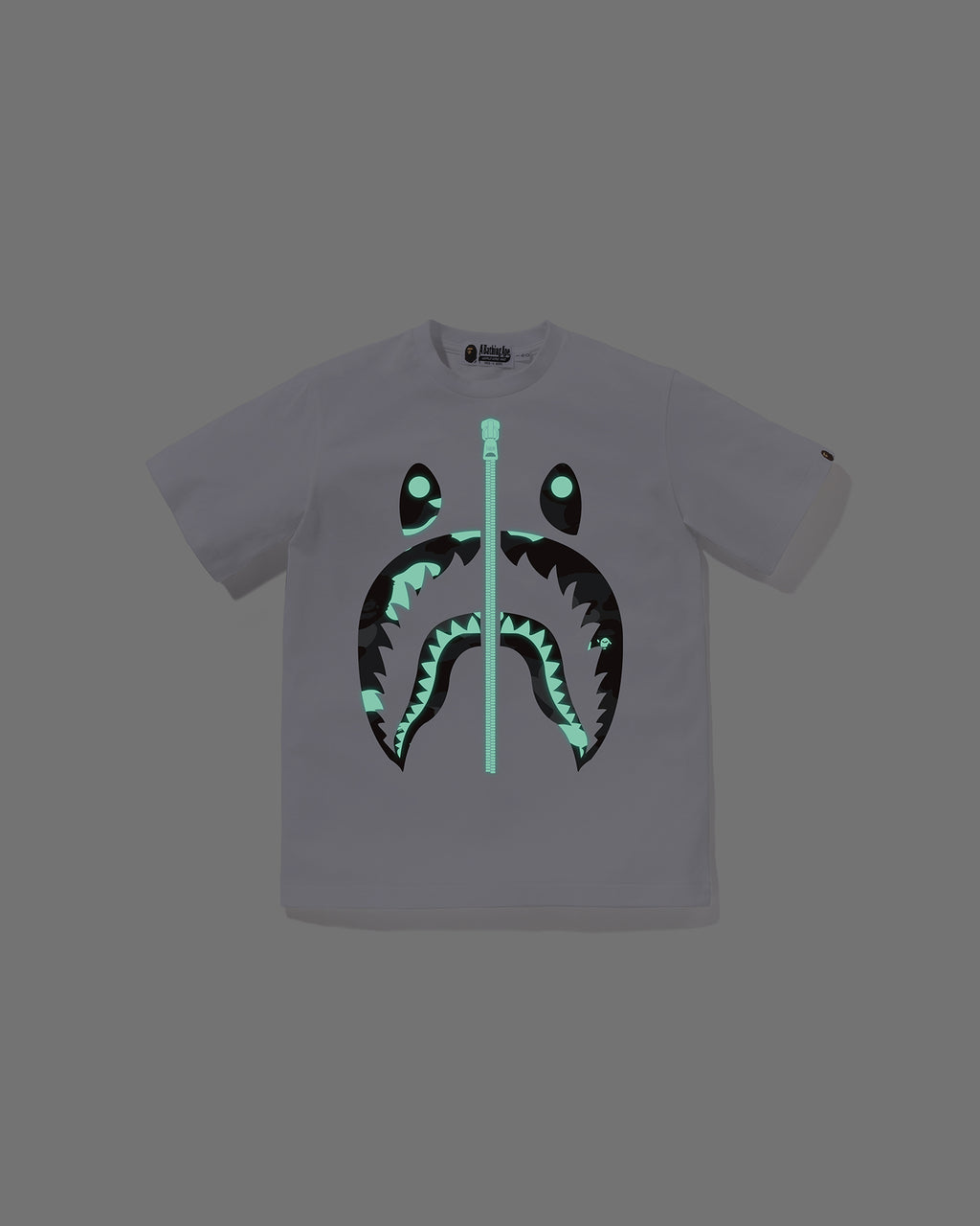Kids City Camo Shark Tee Jr