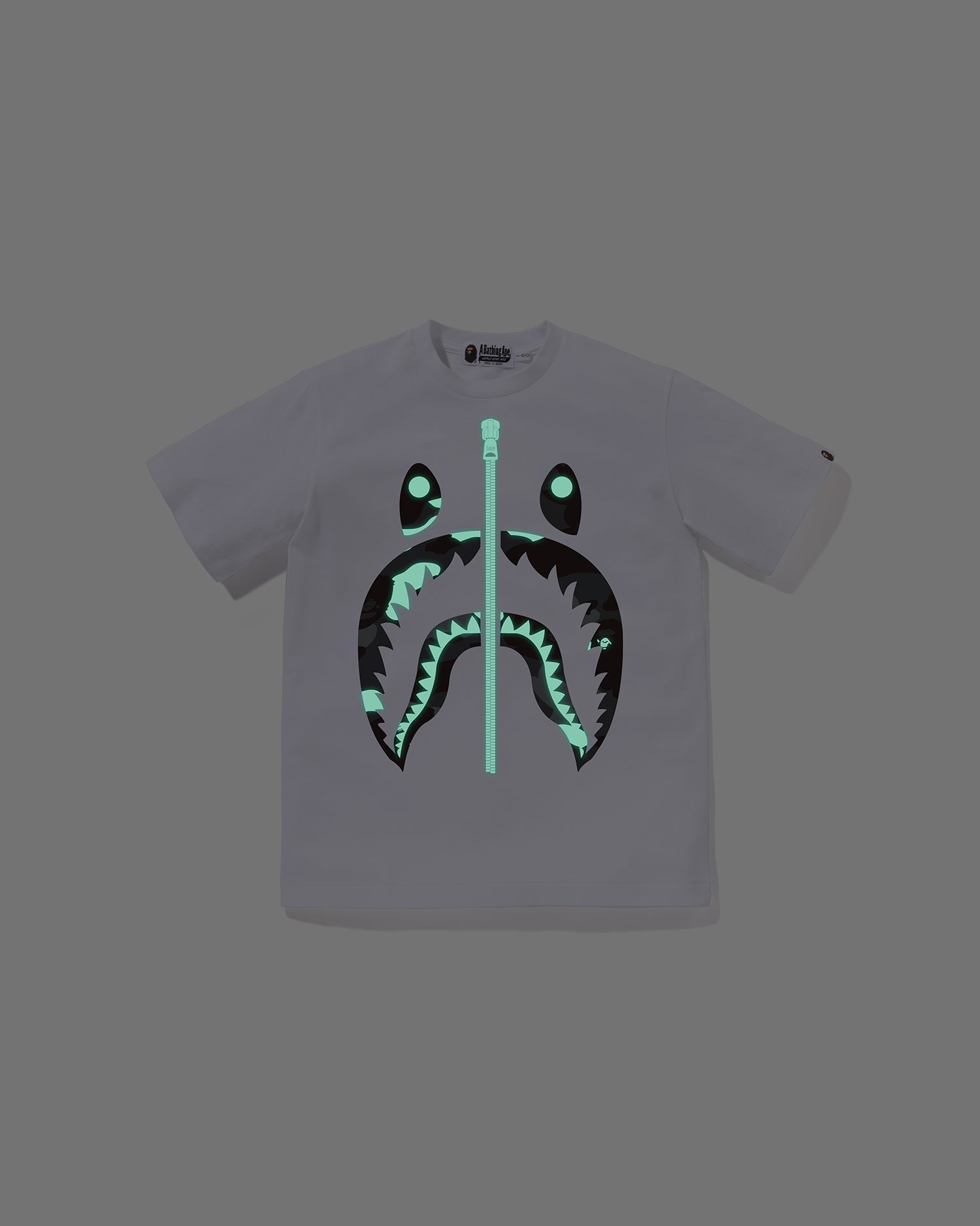 Kids City Camo Shark Tee Jr