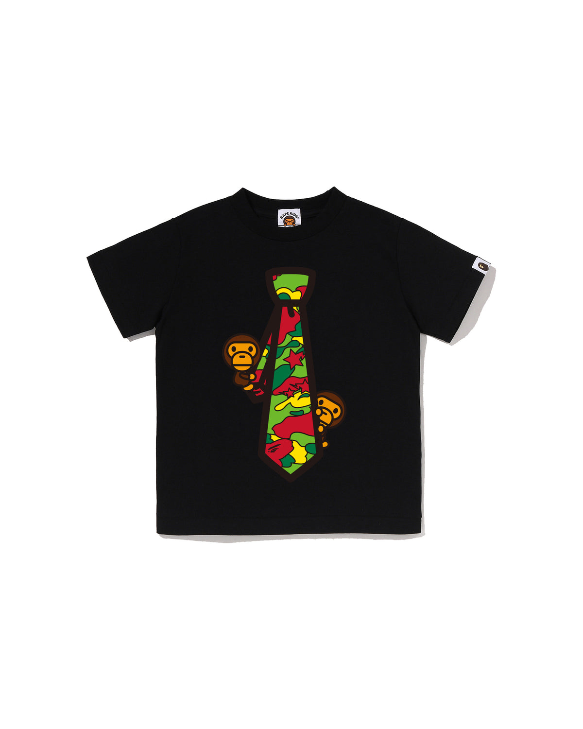 Kids STA Camo Milo Neck Tie Tee