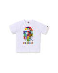 Kids Baby Milo Patchwork By Bathing Ape Tee