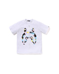 Kids New Multi Camo Shark Tee Jr