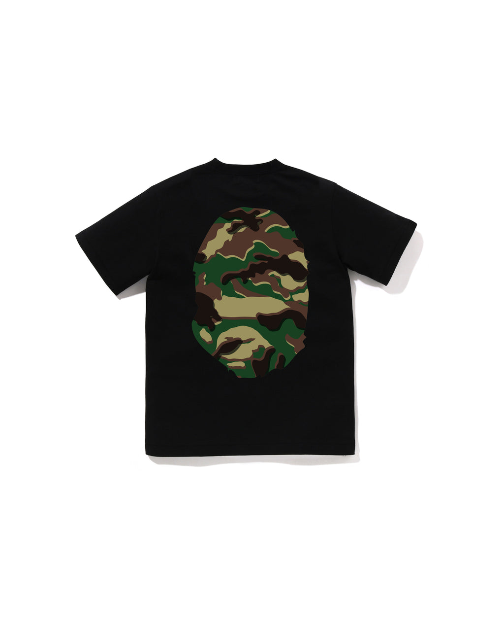 Kids Glitch Woodland Camo Big Ape Head Tee Jr