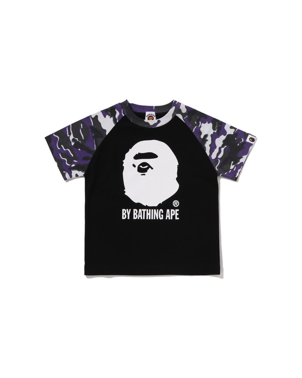 Kids Glitch Woodland By Bathing Ape Camo Tee