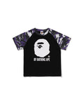 Kids Glitch Woodland By Bathing Ape Camo Tee