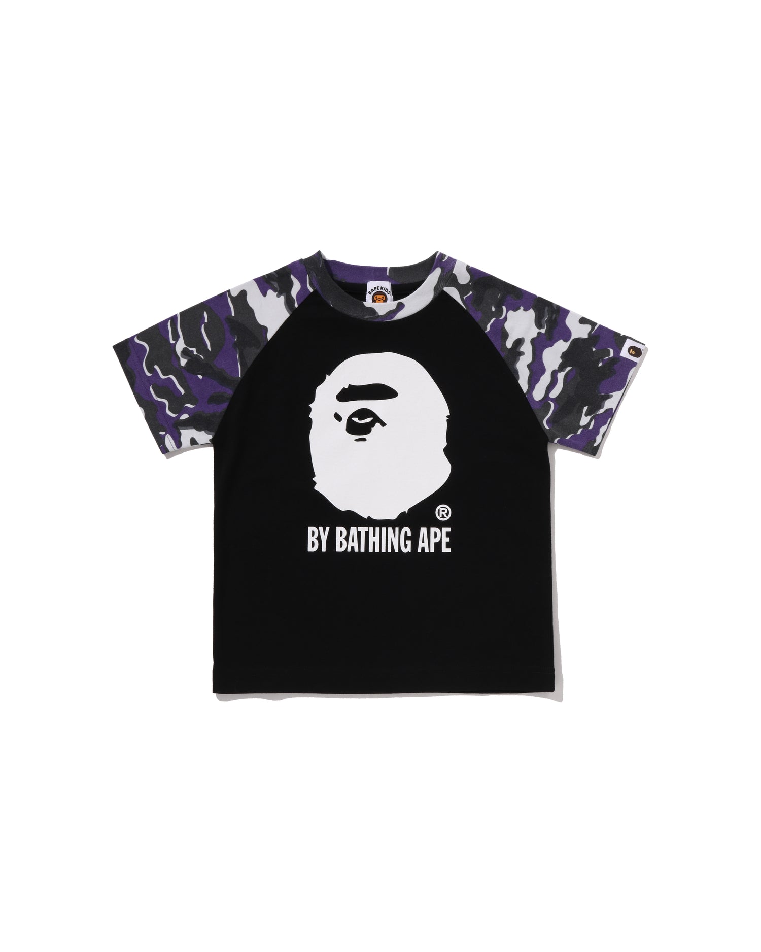 Kids Glitch Woodland By Bathing Ape Camo Tee