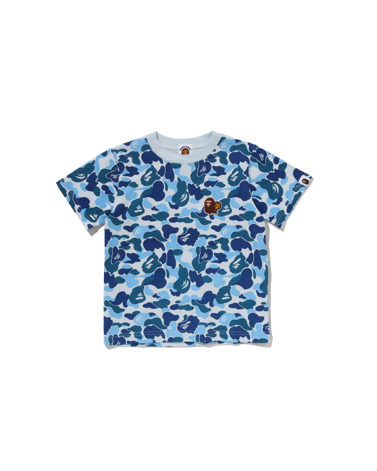 Kids Abc Camo Ape & Milo One Point Tee